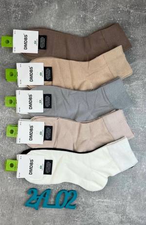 [10 пар] Антибактериальные женские носки р.36-41 Хлопок