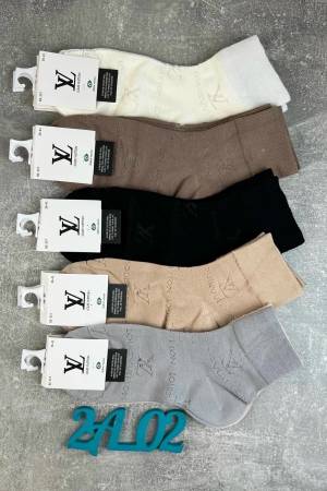 [10 пар] Антибактериальные женские носки р.36-41 Хлопок