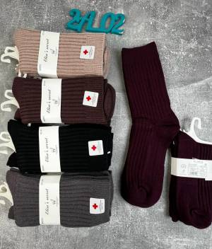 [10 пар] Женские носки медицинские. Шерсть собачья + ламы р.36-41