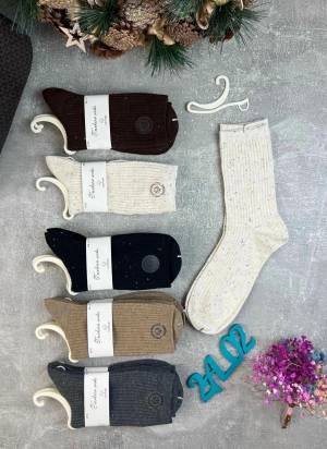 [10 пар] Женские носки, средняя высота р.36-41 Хлопок