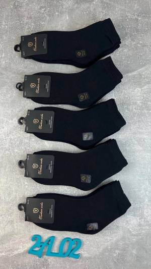 [10 пар Бамбук] Подростковые теплые носки, внутри махровые р.30-35