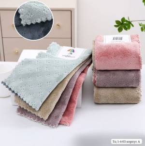 [Уп. 4шт] Большая салфетка 30х30 см из микрофибры