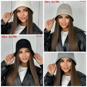 Вязаная панама 60% шерсть + 40% Акрил